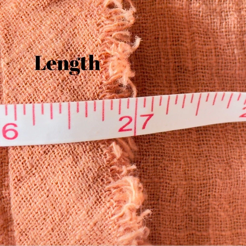 Free People Dream Weaver Tunic Top Terracotta Orange XS - Picture 11 of 11
